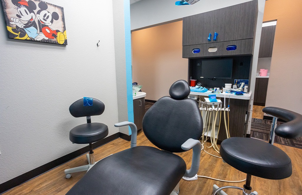 Dental lab and storage area