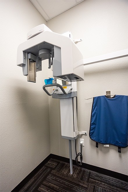 Dental lab and storage area