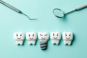 Dental implant drawing